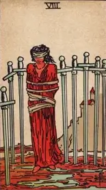 Eight of Swords tarot card