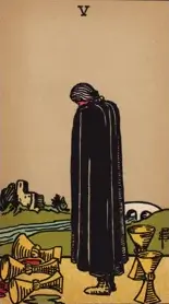 Five of Cups tarot card