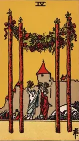 Four of Wands tarot card