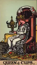 Queen of Cups tarot card