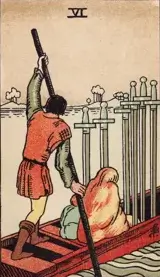 Six of Swords tarot card