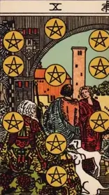 Ten of Pentacles tarot card