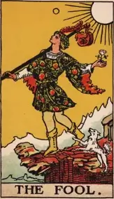 The Fool tarot card