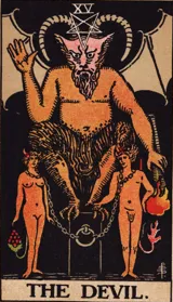 The Devil Tarot Card Meaning  in 3 Aspects