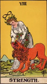 Strength Tarot Card Meaning in 3 Aspects