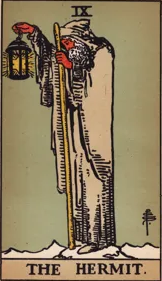 The Hermit Tarot Card Meaning in 3 Aspects