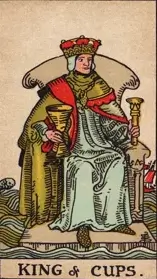 King of Cups Tarot Meaning in 3 Aspects