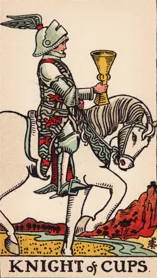 Knight of Cups Tarot Meaning – 3 aspects of the Knight