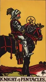 Knight of Pentacles Tarot meaning