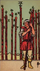 Nine of Wands Tarot meaning