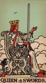 Queen of Swords Tarot Meaning in 3 Aspects