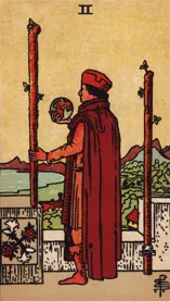 2 of Wands Tarot Meaning